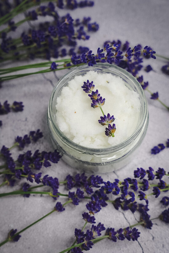 Sāls skrubis - LAVANDA 